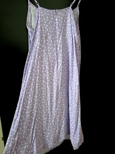 Floral Lavender Slip Dress