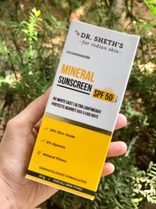 Dr Sheths Mineral Suncreen Spf 50 Pa++++
