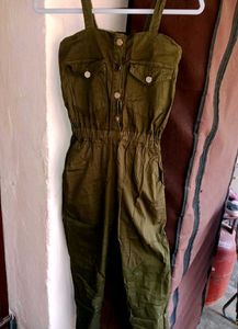 Olive Green Jumpsuit