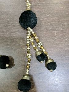 Black Blouse Dangler