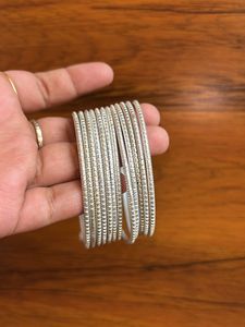 Silver bangles