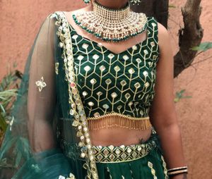 Sequins Lehenga Choli