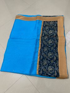 New Blue Saree
