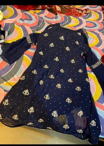 Rhinestones Sharara Kurti