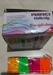 36 Pcs Cloth Clips Perfect Plastic