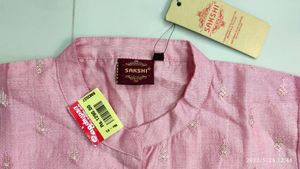 Women&#39;s Silk Cotton Kurta(Long) Size XL
