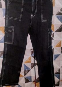 Black Cargo Pants