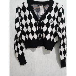 Jual Crop Cardigan