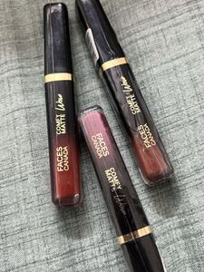 Faces Canada Matte Lipsticks Trio