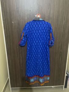 Kurta In Blue Colour