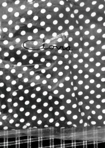 Polka Dot Black  Short Nightdress