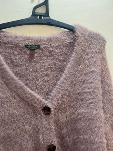 Cute Oversized Furry Cardigen