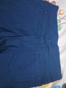 a navy blue jeans