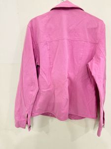 Pink Denim Jacket