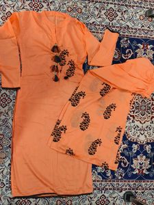 Embroidery Plazo Kurti Suite..