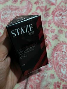 Staze 9To9 3 In 1 Matte Lipstick(03 Caramel Rose)