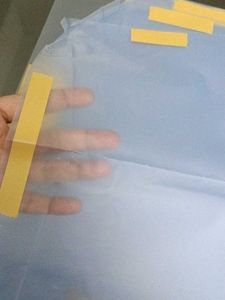 Transparent Notebook Cover