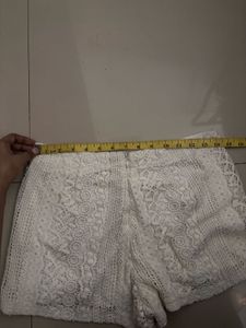 White Shorts