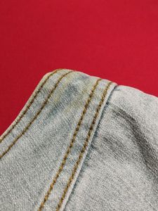 Denim A-line Skirt
