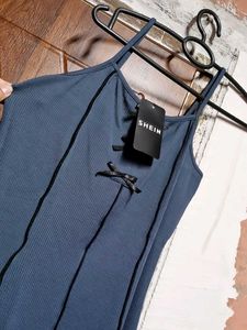 Cute Blue Mini Dress