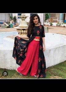 Kurti Plazoo Set😍