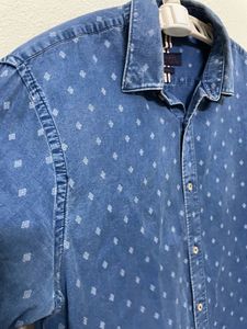 Zara Man Denim Shirt For Men