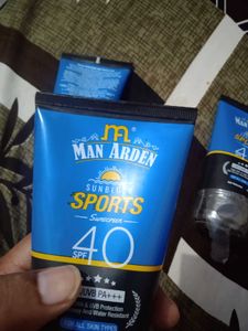 Man Arden Sunblock Sports SPF 40