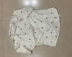 Bird Print Button-Down Shirt