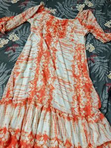 Tie-Dye Ruffled Dress-44