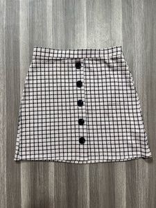 Plaid Mini Skirt