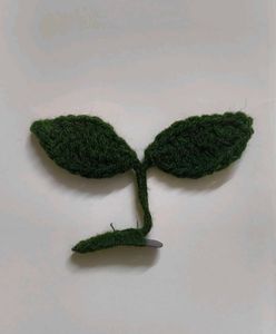 Crochet Sprout Clip🌱