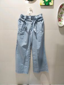 Light Wash Wide Leg Jeans