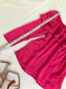 Off shoulder Soft Satin Top Bust 34-36