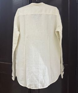 Jack Alberry Linen Grandad Shirt