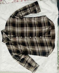 Brown Plaid Shirt