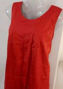 Vtg Coral Bodycon Dress