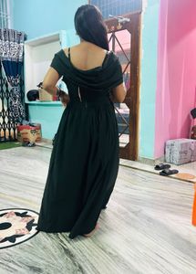 Olive Green Dress 👗