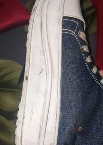 Denim Sneakers Shoes (Shoe)Blue
