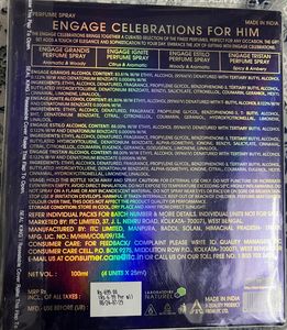 Engage Celebrations Perfume Gift Pack