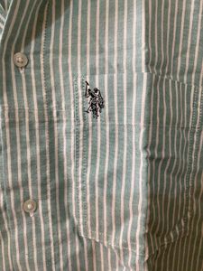 Half Sleeves Striped Shirt
