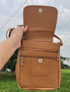 Woodland Brown Crossbody Bag