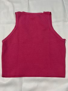 Pink Crop Top