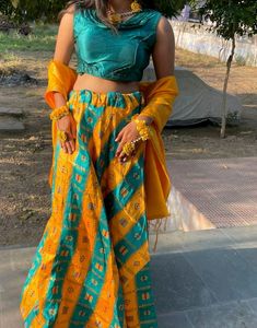 Yellow Lehnga Choli