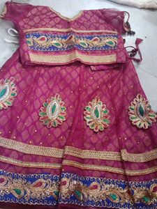 Embroidered Pink Blouse