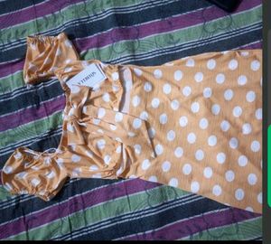 Polka Dot Mini Dress