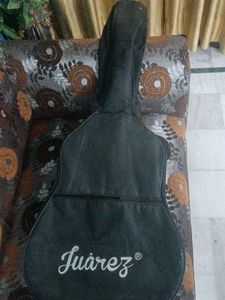 Red Acoustic Guitar