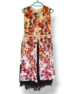 Floral Print Girls Dress