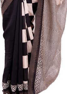 Handmade Chanderi Silk Saree