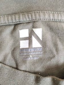 Olive Green Graphic Tee