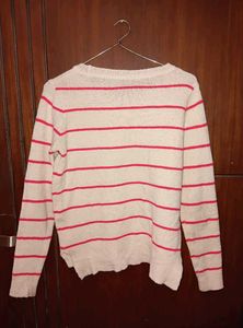 Striped Knit Sweater